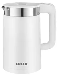 Електрочайник EK6430 White, 1500W Edler teh0024498