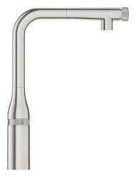 Змішувач для кухні з висувним виливом Grohe Essence Smartcontrol 31615DC0, Нержавіюча сталь - мініатюра 5