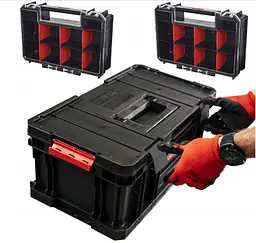 Скринька з 2 органайзерами MULTI Qbrick System TWO TOOLBOX PLUS (5901238251606)