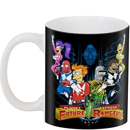 Кухоль GeekLand Футурама Futurama 02.45 Рейнджери майбутнього.325 330 мл білий - мініатюра 3