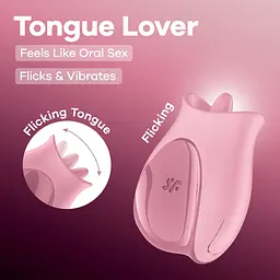 Вибростимулятор для клитора Satisfyer Tongue Lover - миниатюра 2