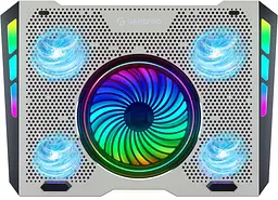 Охолоджувальна підставка для ноутбука GamePro Silver (CP1270) - мініатюра 2
