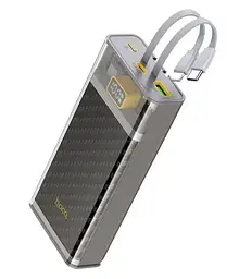 Акумулятор зовнішній Hoco J104A Discovery edition 22.5 W (20000mAh) з вбудованим кабелем - мініатюра 3