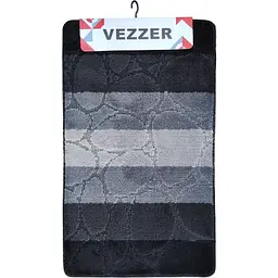 Набір килимків для ванної Vezzer Color line 60x100 та 60x50 см сірий (VZC02203/1622) - мініатюра 2