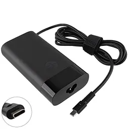 Блок живлення для ноутбука HP TYPE-C 90W чорний OVALE