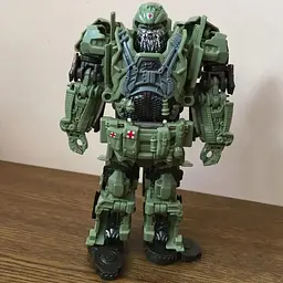 Іграшка робот-трансформер Hound Transformers автобот військовий робот для дітей висота 17 см - мініатюра 8