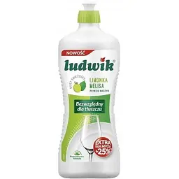 Бальзам для миття посуду LUDWIK 450мл Лайм з мелісою