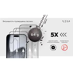 Захисне скло iLera Fantom Glass для Apple iPhone 17 Pro [ILFant17Pr] [144381] - мініатюра 7