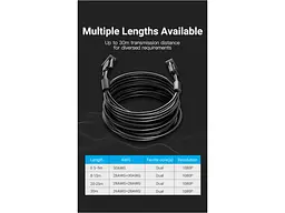 Кабель Vention VGA to VGA 3m Black (DAEBI) - мініатюра 2