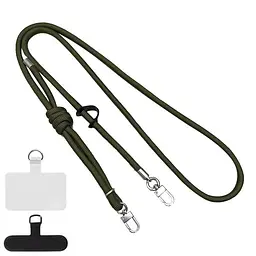 Шнурок із двома кріпленнями (8 мм) 150 см Army Green
