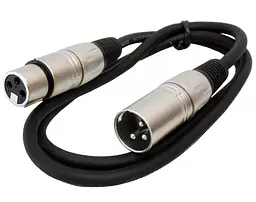 Готовый микрофонный кабель XLR male — XLR female BIG ELIT-001 5м - мініатюра 1