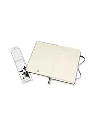 Записник Moleskine Classic Expanded середній, Клітинка Чорний (QP061EXP) - мініатюра 4