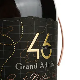 Вино ігристе 46 Parallel Grand Admiral Brut Nature Rose, рожеве, брют, 0,75 л - мініатюра 3