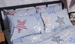 Набір наволочок Moon&Star Бязь Gold Люкс Light Stars 40х60 см 2 шт - мініатюра 2