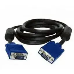 Кабель Atcom Vga-Vga 2 ferite DE-15Hd пакет довжина 30 м чорний із синім