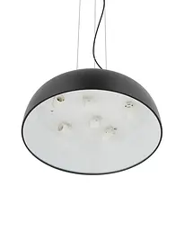 Підвісний світильник, люстра Nowodvorski 11230 Satellite M E27 7x25W IP20 Чорний - мініатюра 6