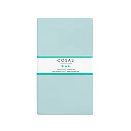 Набір простирадло на резинці Cosas Zigzag CS2 60х120х12 см (SetSheet_LightBlue_ZigBlueGrey_120x60) - мініатюра 3