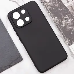 Чохол Lakshmi Silicone Cover Full Camera (AA) для Xiaomi Poco X6 Pro Чорний / Black - мініатюра 3