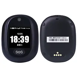 GPS трекер 4G для дітей та літніх людей, сенсорний екран, SOS, відеодзвінки SEtraсker V45SE (100627-SE) - мініатюра 2