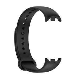 Ремінець Silicone Mi Band 8/9/10 чорний