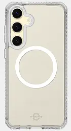 Оригінальний протиударний чохол для Samsung Galaxy S24 (S921) Itskins Ultra Hybrid MagSafe Прозорий