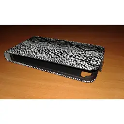 Чохол для iPhone 5 відкидний шкіряний змія - мініатюра 5