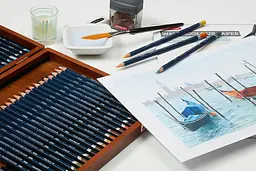 Набір акварельних олівців Derwent Watercolour в металалевій коробці 72 кольори - мініатюра 2