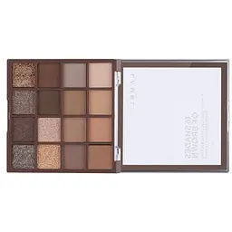 Тіні для повік Lamel 16 Shades of Brown №16-3 16 г - мініатюра 3