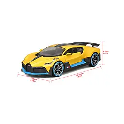 Ігрова автомодель Maisto Bugatti Divo 1:24 (31526 yellow) - мініатюра 12