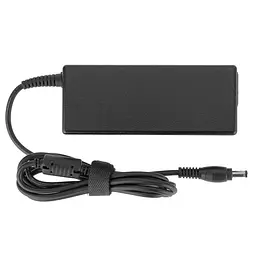 Блок живлення для ноутбука TOSHIBA 19V, 4.74A, 90W, 5.5x2.5мм, прямий роз'єм, black (без кабеля!) - мініатюра 4