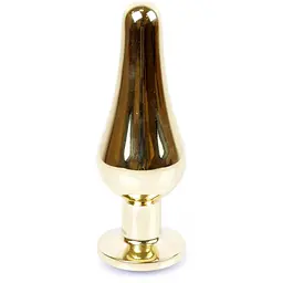 Анальна пробка Boss Of Toys Boss Series - Jewellery Gold Butt Plug Black, BS6400065, Золотий / Чорний - мініатюра 7