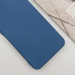 Чохол Silicone Cover Lakshmi Full Camera (AA) with MagFit для Motorola Edge 50 Ultra Синій / Navy blue - мініатюра 2