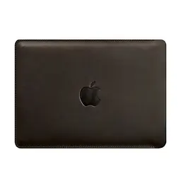 Шкіряний чохол BlankNote для MacBook 15-16 Темно-коричневий - мініатюра 4
