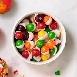 Кислі цукерки Skittles Pop'd Sour Freeze Dried Candy 156г - мініатюра 7