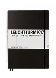 Блокнот Leuchtturm1917 Master Classic А4+, чорний, крапка (327366) - мініатюра 1