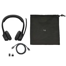 Bluetooth-гарнітура Logitech Zone 305 for Business Wireless/Bluetooth Teams Black (981-001451) - мініатюра 7