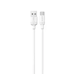 Кабель USB - USB-C HAVIT CB674 3A 1м White (silicone) HAVIT (29241-000) - мініатюра 1