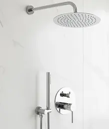 Душова система прихованого монтажу Rea Lungo Diamond chrome + BOX REA-P6963 - мініатюра 3