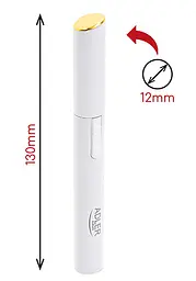 Тример для брів Adler AD 2934 white - мініатюра 9