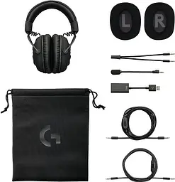 Навушники Logitech з мікрофоном Pro X Gaming Black (981-000818) - мініатюра 2