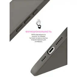 Чохол до мобільного телефона Armorstandart ICON2 MagSafe Apple iPhone 16 Pro Max Stone Grey (ARM81321) - мініатюра 4