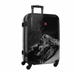 Валіза маленька під ручну поклажу Swissbrand Verbier (S) ABS-пластик Black (SWB_LHVER001S)