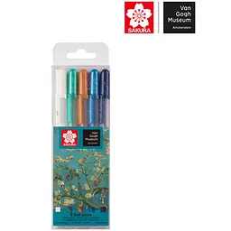 Набір ручок Gelly Roll Van Gogh Museum 5 шт. Sakura