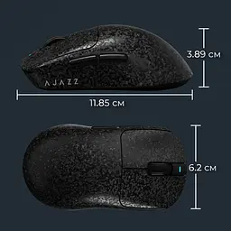 Миша Ajazz AJ199 MAX Black Carbon fiber (AJ199-MAX-B) - мініатюра 13