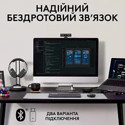 Bluetooth-гарнітура Logitech Zone Vibe Wireless UC Graphite (981-001199) - мініатюра 10