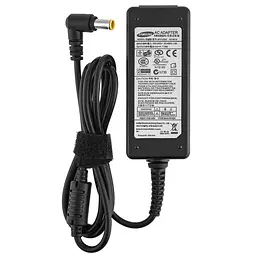 Блок живлення для монітора Samsung 14V 1.7A 24W 6.5 x 4.4мм+PIN чорний (без кабеля!) - мініатюра 2