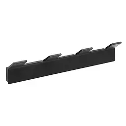 Планка з гачками Bemeta Nero 135105210, Чорний матовий