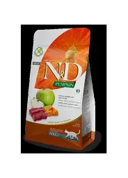 Сухий корм для котів Farmina Cat N&D CAT PUMPKIN VENISON & APPLE ADULT з гарбузом, олениною та яблуком 1.5 кг
