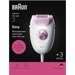 Епілятор Braun Silk-epil 3 SE 3-033 - мініатюра 2