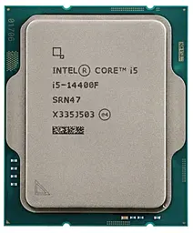 Процесор Intel Core i5 14400F (BX8071514400F) (Socket 1700, 16T, 4.7 ГГц, Box)
